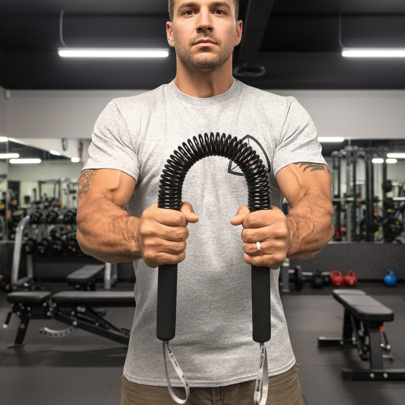 Adjustable training bar