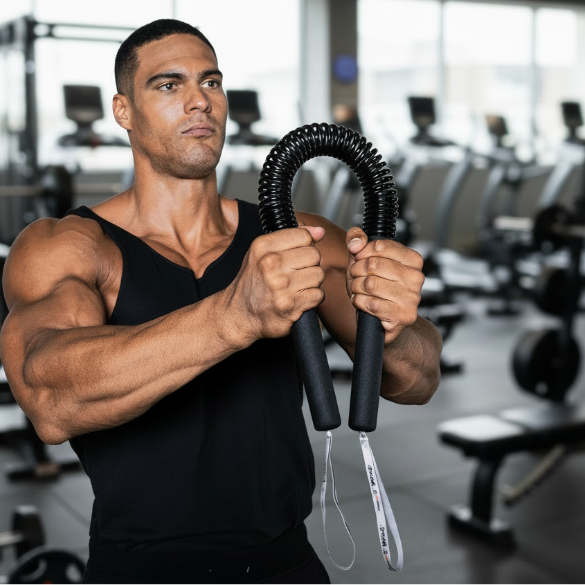 Adjustable training bar