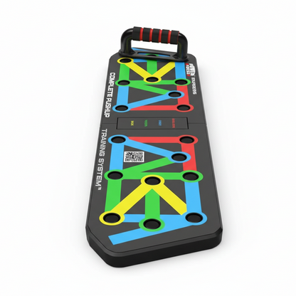 Foldable push-up board