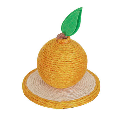 Fruit-shaped cat scratching post