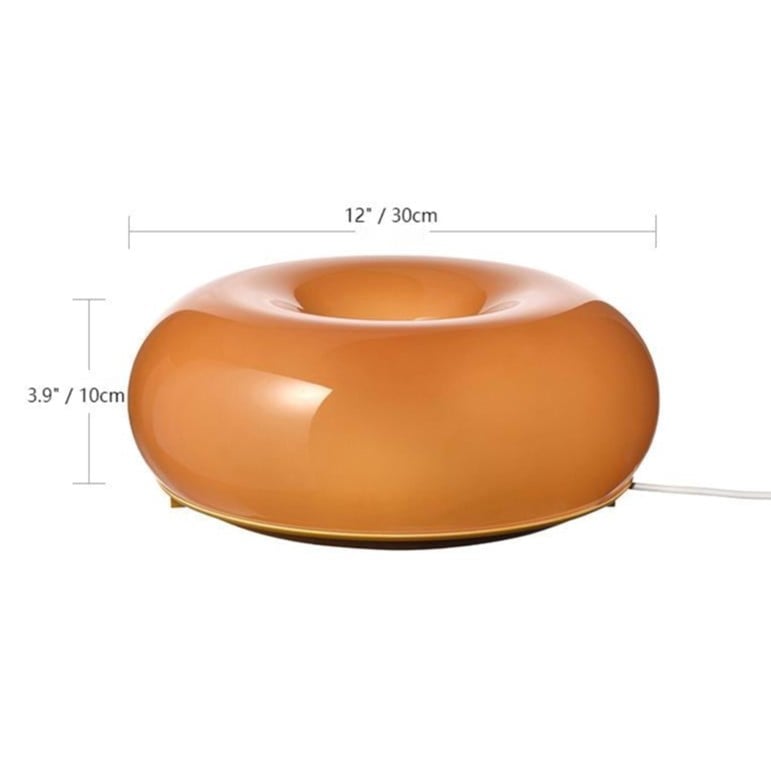 Lampe LED ronde à intensité réglable