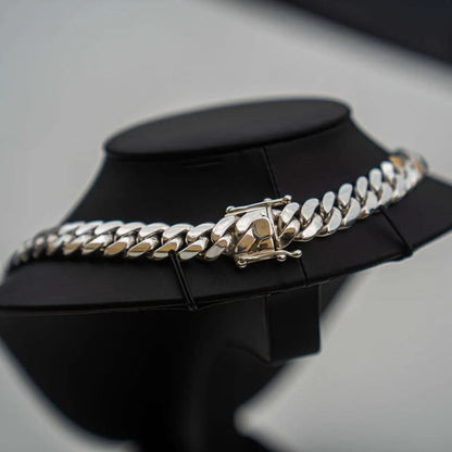 Łańcuszek Cuban Link srebrny