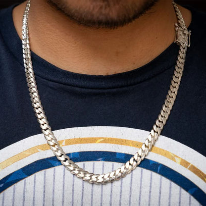 Łańcuszek Cuban Link srebrny
