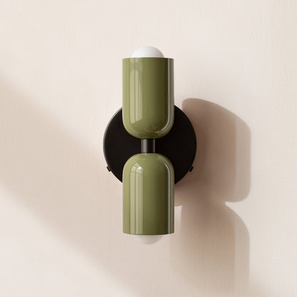 2-Light Adjustable Wall Sconce