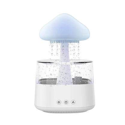 Cloud humidifier with LED diffuser
