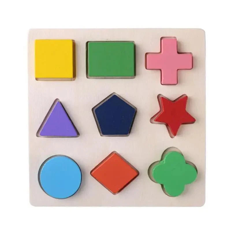 Montessori didaktická hračka na třídění tvarů