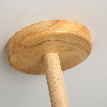 Lustre en bois pour le salon