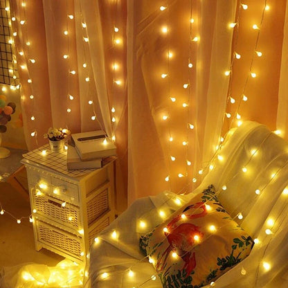 Solární LED girlanda do zahrady