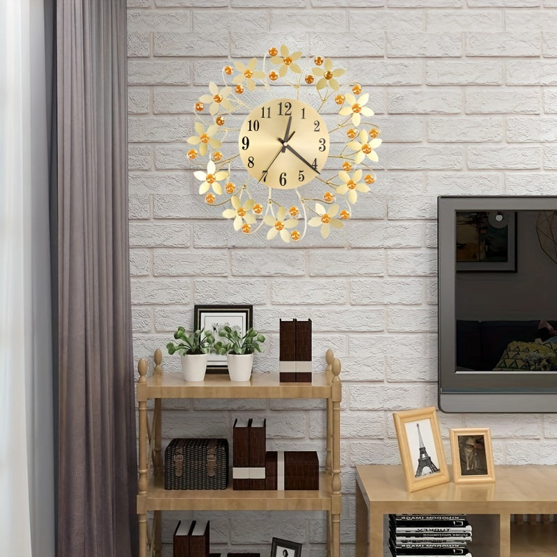 Irregular silent wall clock