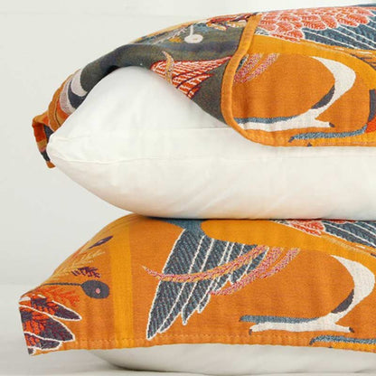 Pillow towels with a bird design, 2 pcs.