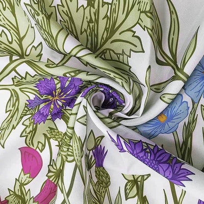 Rideau de douche à motif décoratif