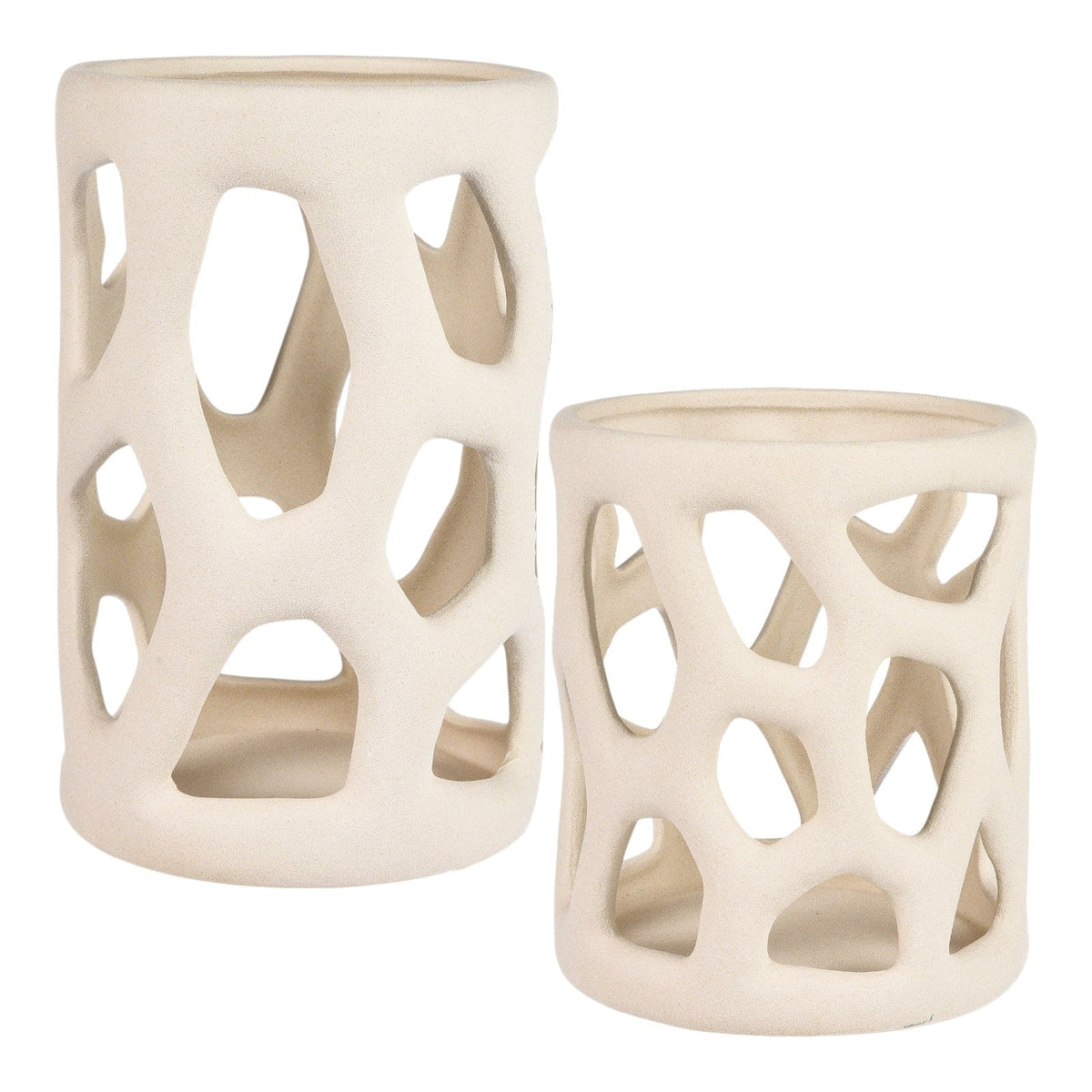 Ceramiczne lampiony na świece