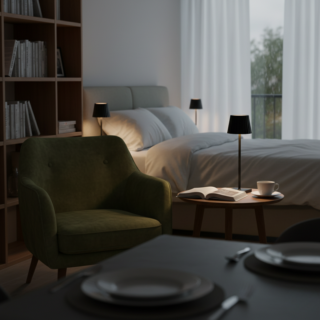 Bezdrátová stolní LED lampa