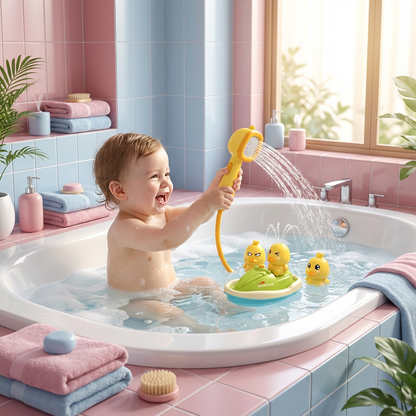 Jouet de bain avec douchette