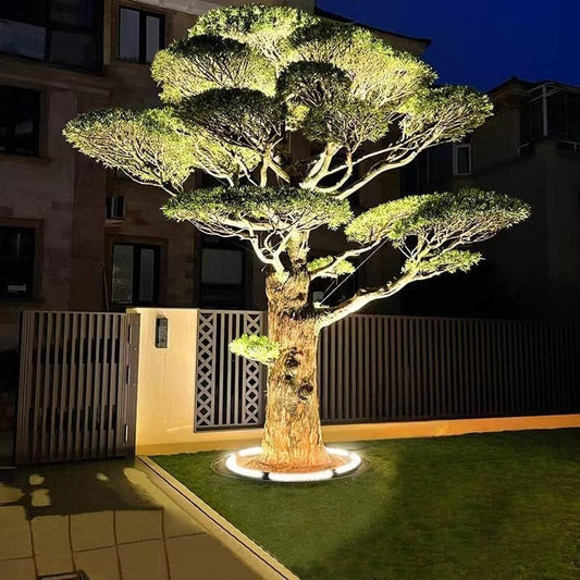 Lampa ogrodowa LED do drzew