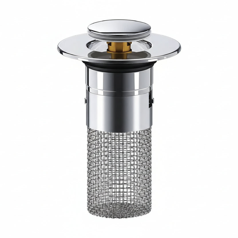Crépine pour évier-lavabo