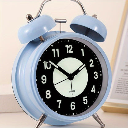 Fluorescent travel alarm clock
