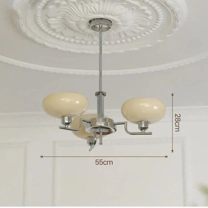Lustre métallique plafonnier