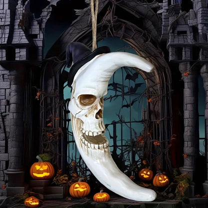 Lebka měsíc s kloboukem