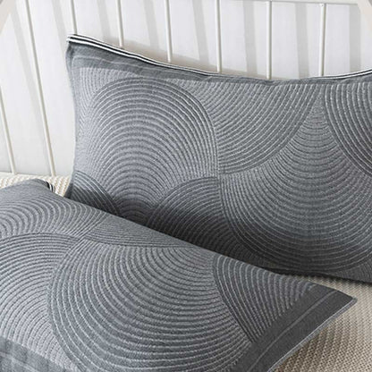 Serviettes pour oreiller en tissu peigné, 2 pièces.