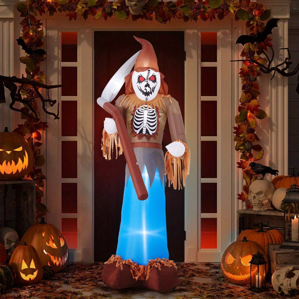 Nafukovací halloweenský sekač 3 m