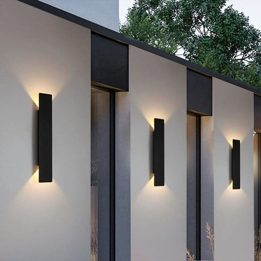 Lampa ścienna LED IP65 aluminiowa