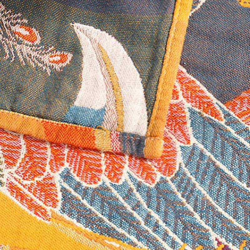 Pillow towels with a bird design, 2 pcs.