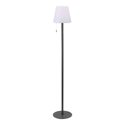 Lampa podłogowa metalowa do salonu