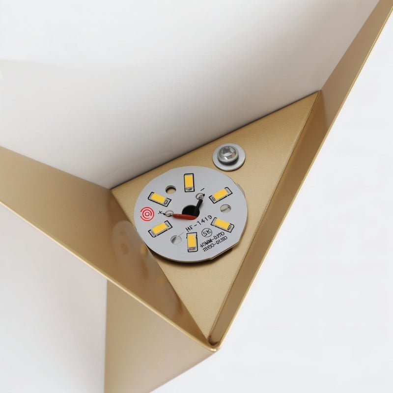 Fixed-mount LED wall light fixture