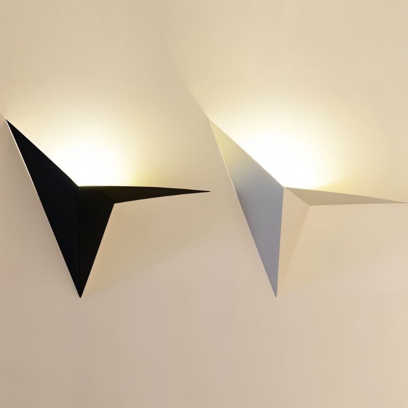 Fixed-mount LED wall light fixture
