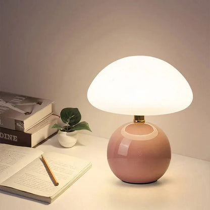Lampa LED w kształcie grzyba
