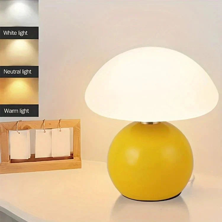 Lampa LED w kształcie grzyba
