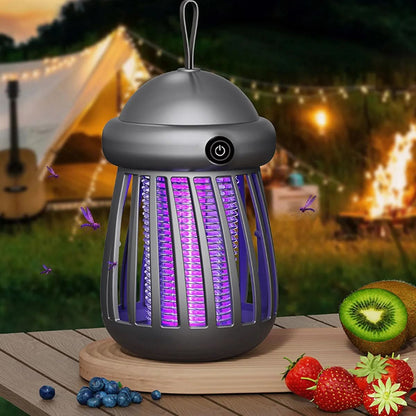 Lampe UV anti-moustiques avec grille électrique