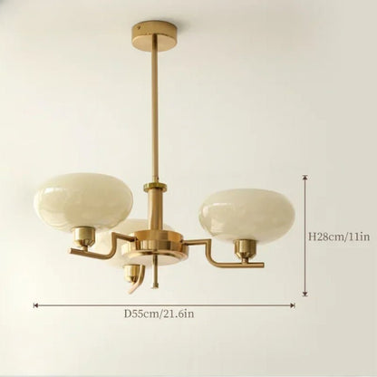 Lustre métallique plafonnier