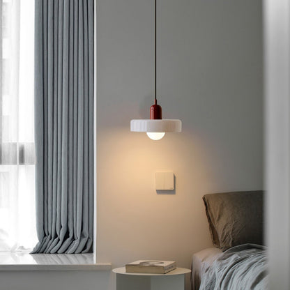 Lampa wisząca kolorowe szkło