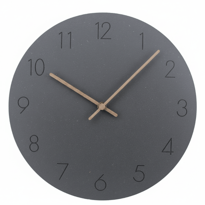 Zegar ścienny minimalistyczny cichy