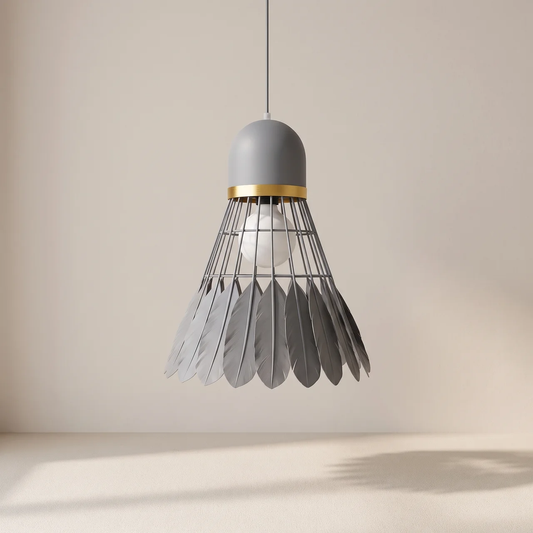 Lampa wisząca ażurowy klosz