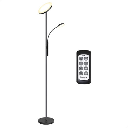 Stojací LED lampa s nastavitelným jasem