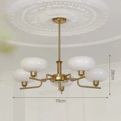 Lustre métallique plafonnier