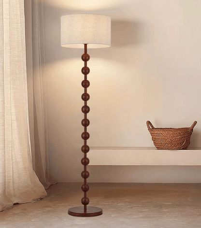 Lampa podłogowa styl Japandi