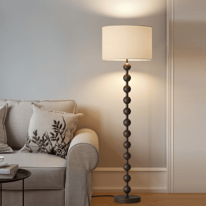 Lampa podłogowa styl Japandi