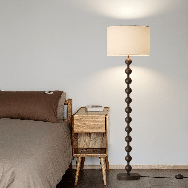 Lampa podłogowa styl Japandi