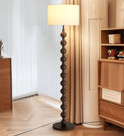Lampa podłogowa styl Japandi