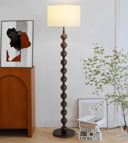 Lampa podłogowa styl Japandi