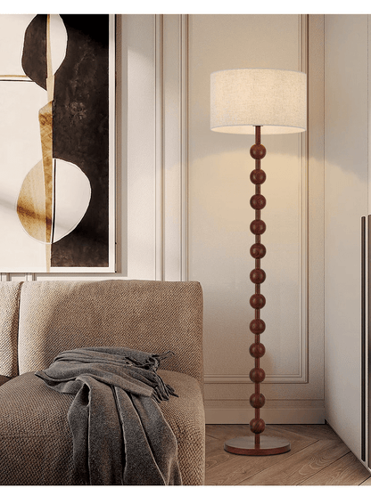 Lampa podłogowa styl Japandi