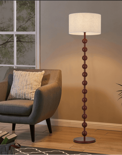 Lampa podłogowa styl Japandi