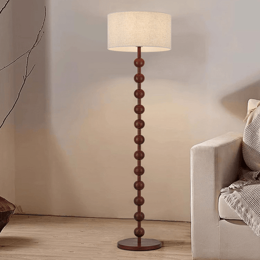 Lampa podłogowa styl Japandi