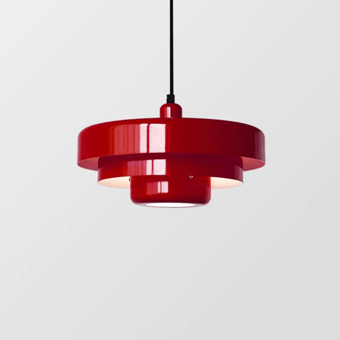Lampa wisząca z trzystopniowym kloszem