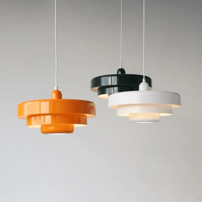 Lampa wisząca z trzystopniowym kloszem