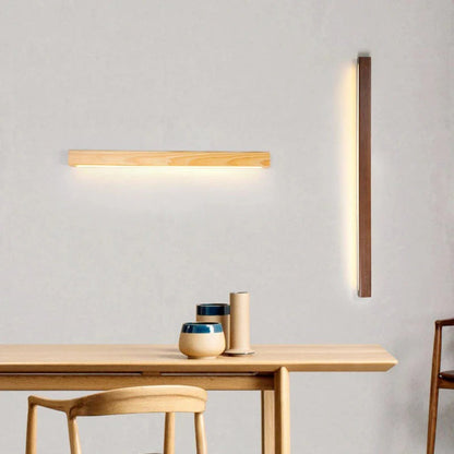 Wooden LED Wall Light